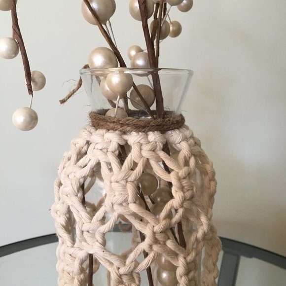 Other - Macrame, Boho Vase, accent, decor